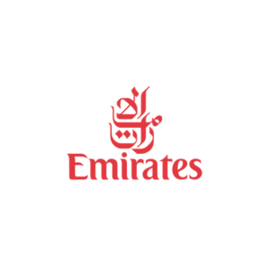 La compagnie aérienne Emirates est l'une des compagnies aériennes les plus célèbres de la région des Émirats arabes unis, dont le siège est à Dubaï. Emirates est considérée comme la plus grande compagnie aérienne de la région du Moyen-Orient, possédant un grand potentiel opérationnel allant jusqu'à 3 600 vols/semaine depuis son hub de l'aéroport international de Dubaï vers 140 villes dans 81 pays à travers le monde.